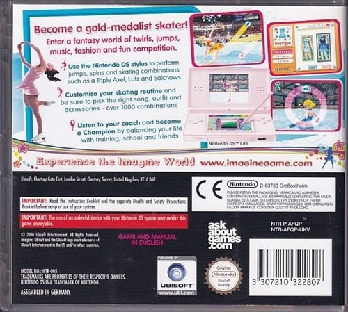 Imagine Figure Skater - Nintendo DS (A Grade) (Genbrug)